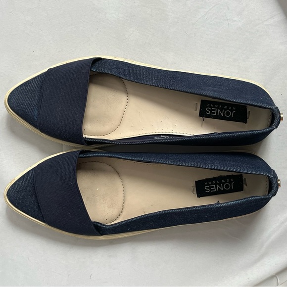 JONES NEW YORK | DENIM | Women's Hannah - Slip On Flats 7.5 vintage Y2K - Picture 4 of 8